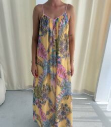 ⁦שמלת שיפון צבעונית⁩ – תמונה ⁦7⁩